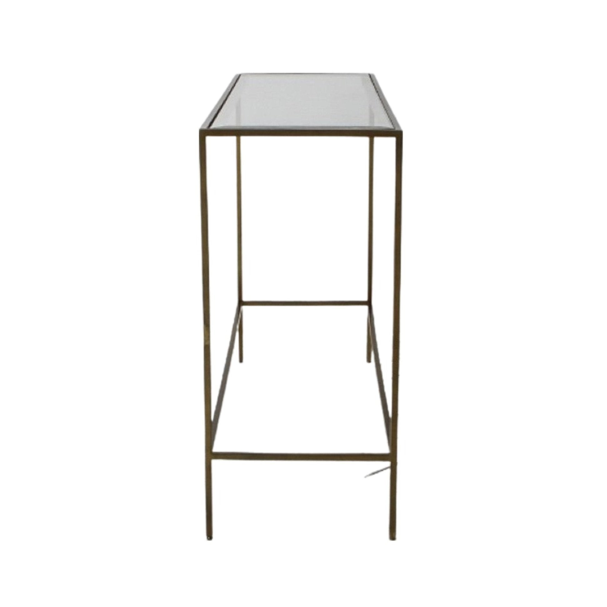 Gallery Interiors Rothbury Console Table in Bronze