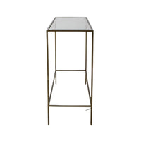 Gallery Interiors Rothbury Console Table in Bronze