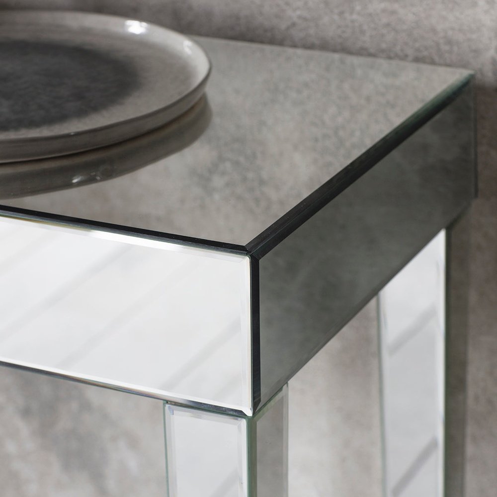  GalleryDirect-Gallery Interiors Sorrento Console Table-Silver 901 