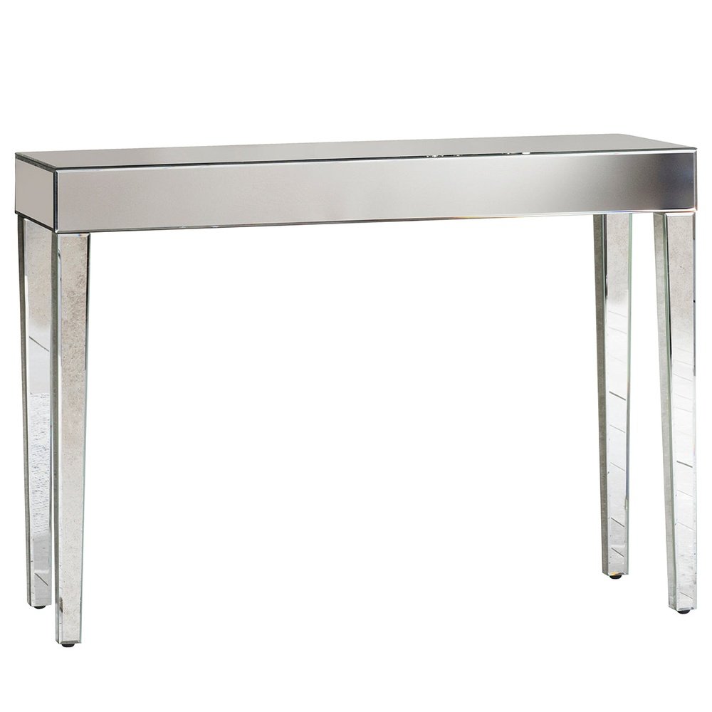  GalleryDirect-Gallery Interiors Sorrento Console Table-Silver 397 