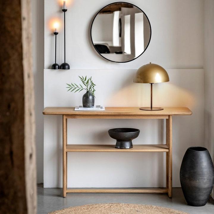 Croft Console Table - Natural GalleryDirect 3