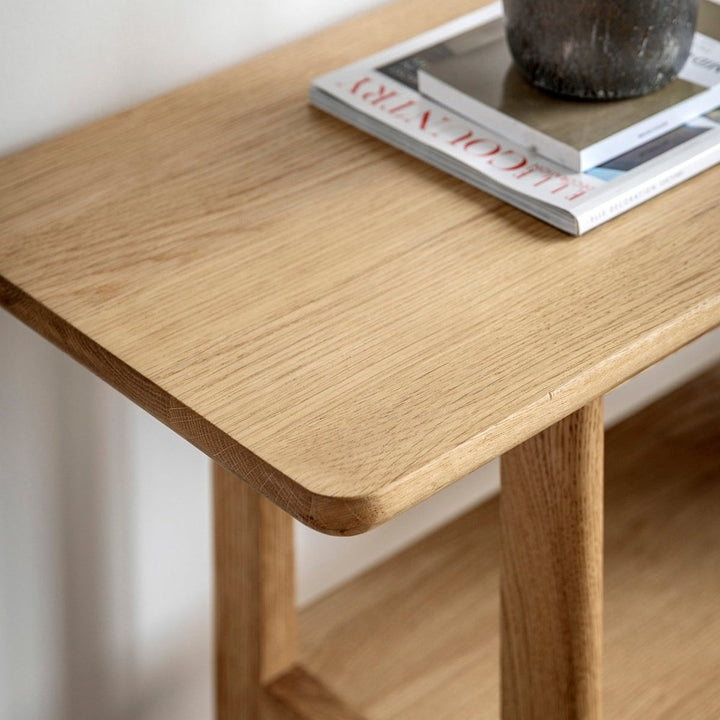 Croft Console Table - Natural GalleryDirect 5