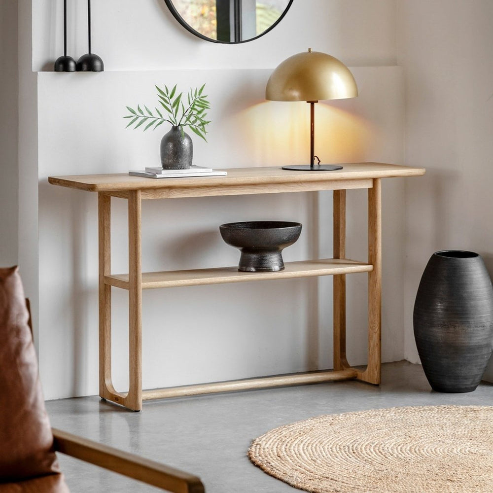 Croft Console Table - Natural GalleryDirect 2