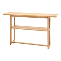 Gallery Interiors Croft Console Table in Natural