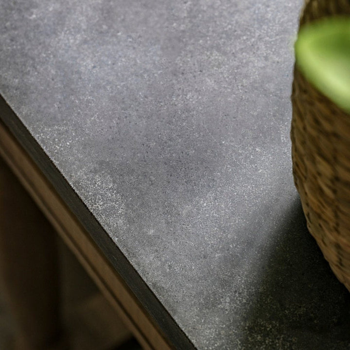 Newbury 2 Drawer Marble Top Console Table GalleryDS 6