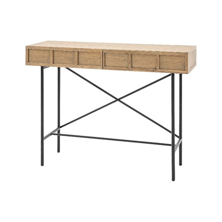 Panelled 2 Drawer Console GalleryDirect 6