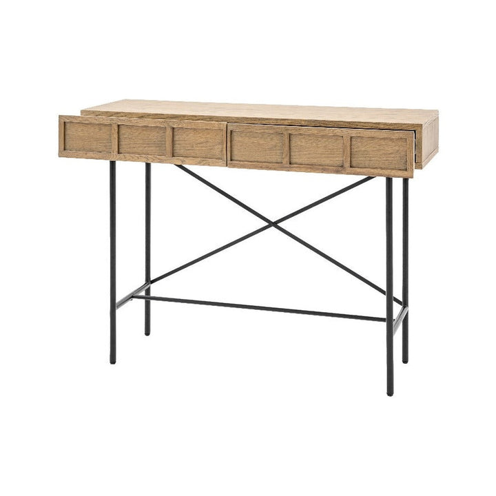 Panelled 2 Drawer Console GalleryDirect 7