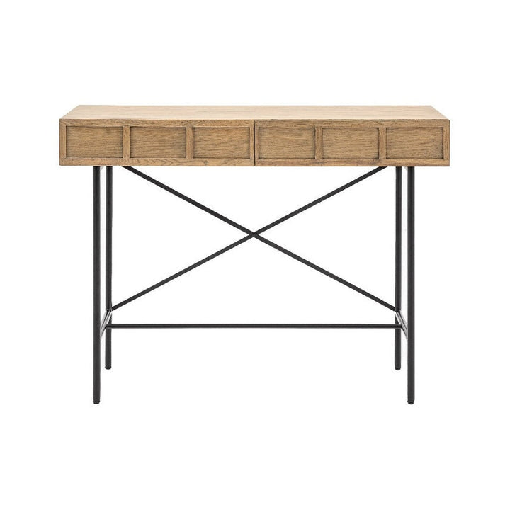 Panelled 2 Drawer Console GalleryDirect 1