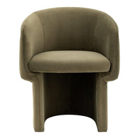 Gallery Interiors Haven Armchair in Moss Green