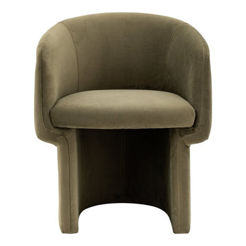 Gallery Interiors Haven Armchair in Moss Green