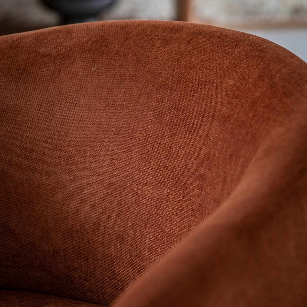 Gallery Interiors Haven Armchair in Rust