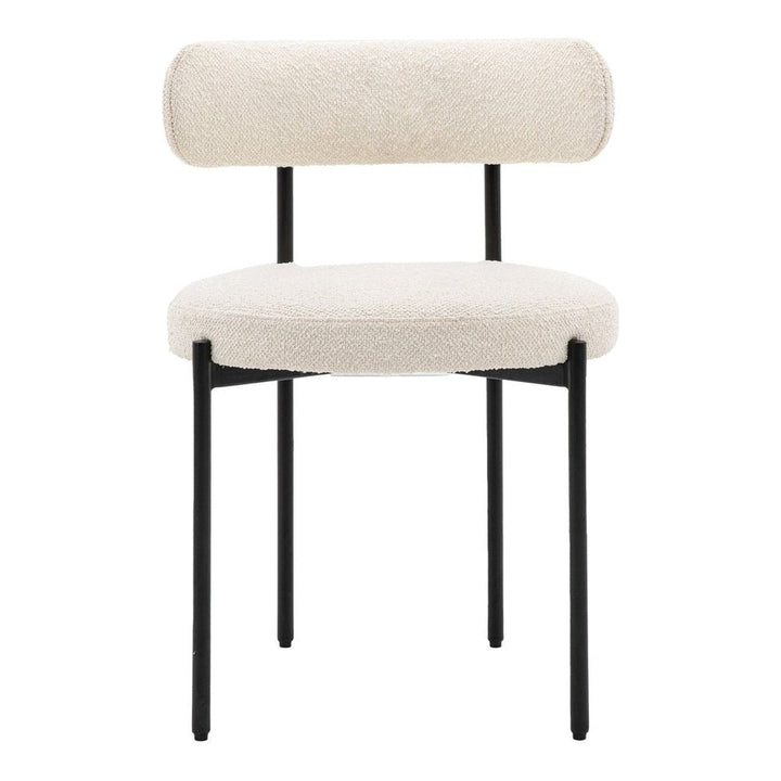 Torrington Set of 2 Dining Chairs - Vanilla GalleryDirect 1