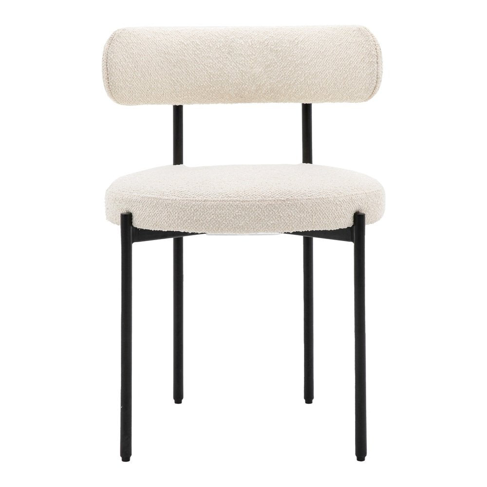  GalleryDirect-Gallery Interiors Torrington Set of 2 Dining Chairs in Vanilla-Cream 821 