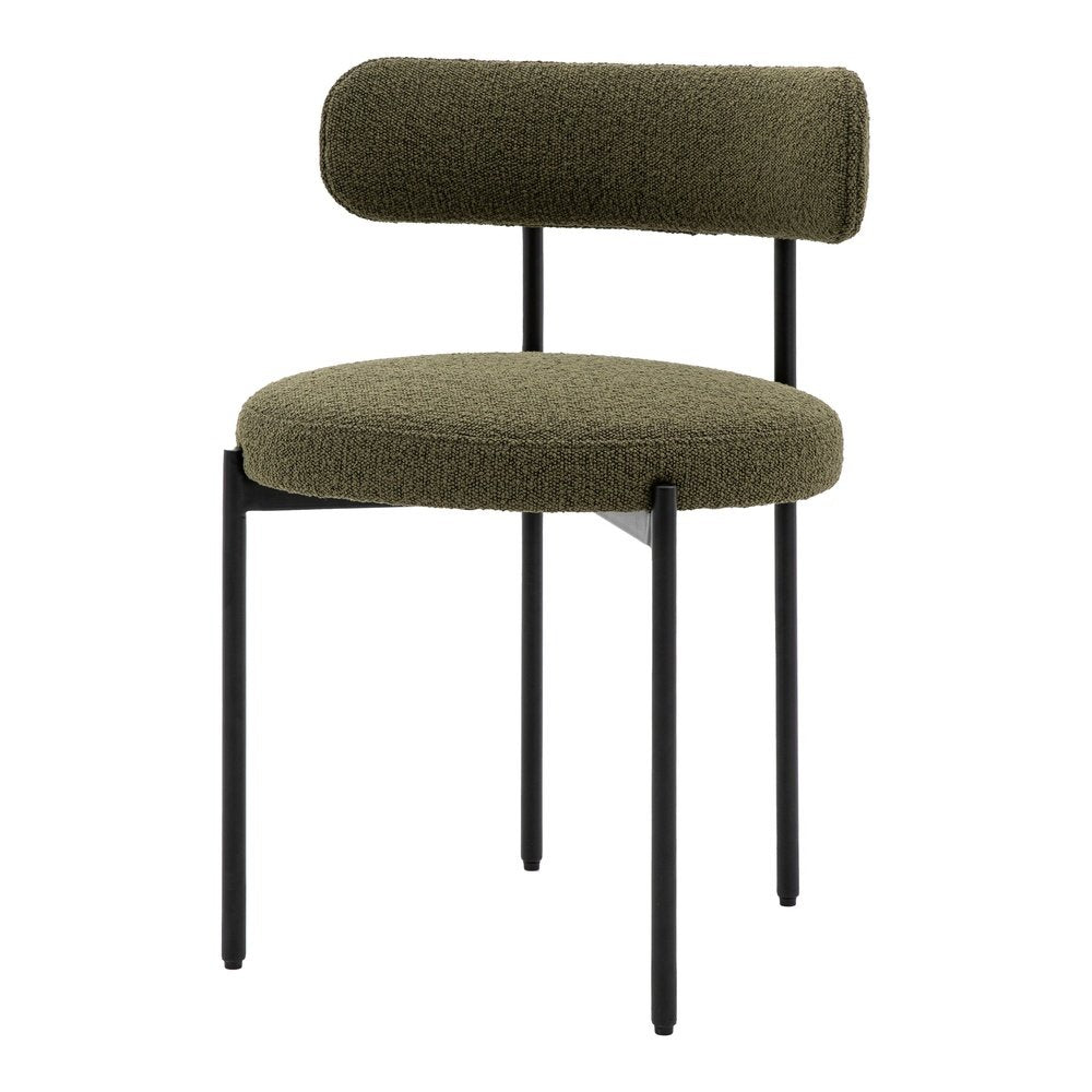 Gallery Interiors Torrington Set of 2 Dining Chairs in Green