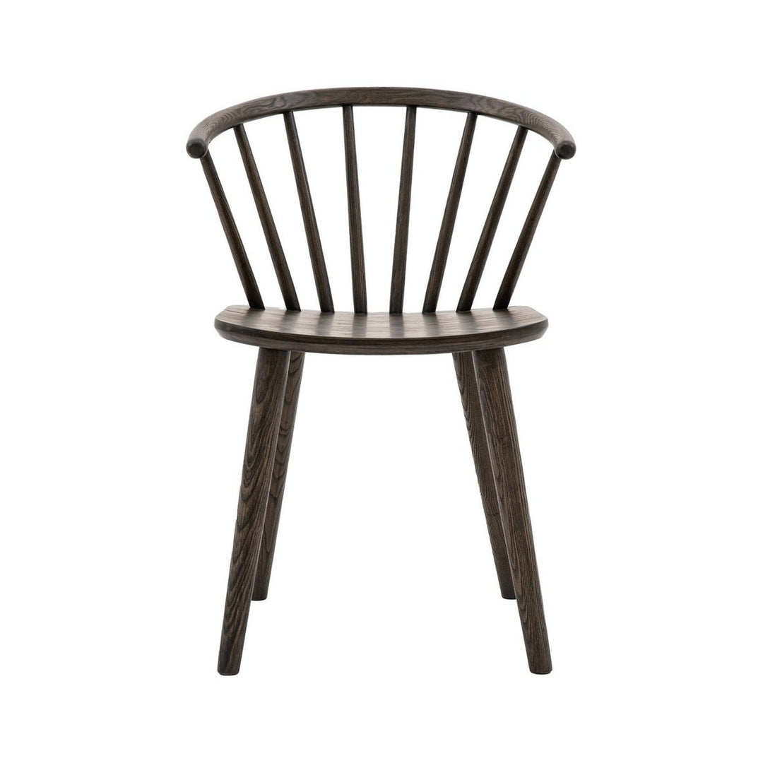 Croft Set of 2 Dining Chairs - Mocha GalleryDirect 1