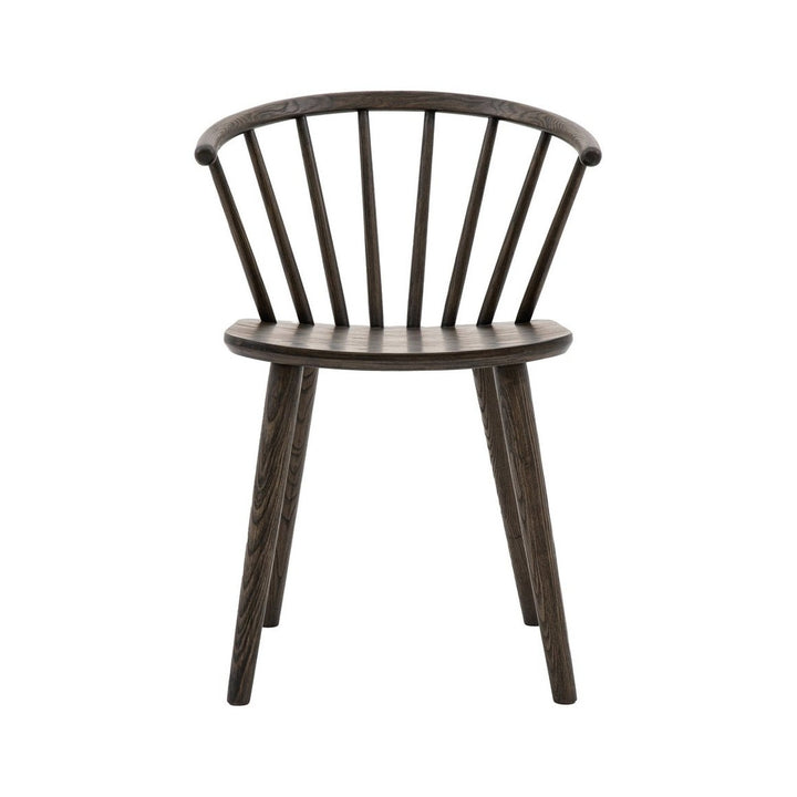 Croft Set of 2 Dining Chairs - Mocha GalleryDirect 1