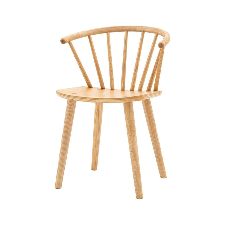 Croft Set of 2 Dining Chairs - Natural GalleryDirect 6