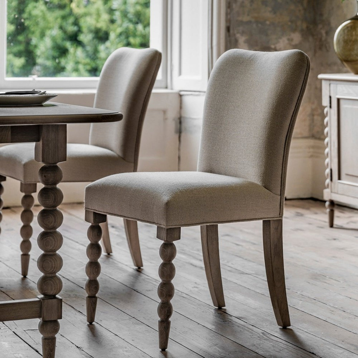 Gallery Interiors Abingdon Set of 2 Dining Chairs