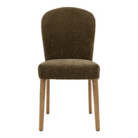 Gallery Interiors Cobal Set of 2 Dining Chairs in Moss Green