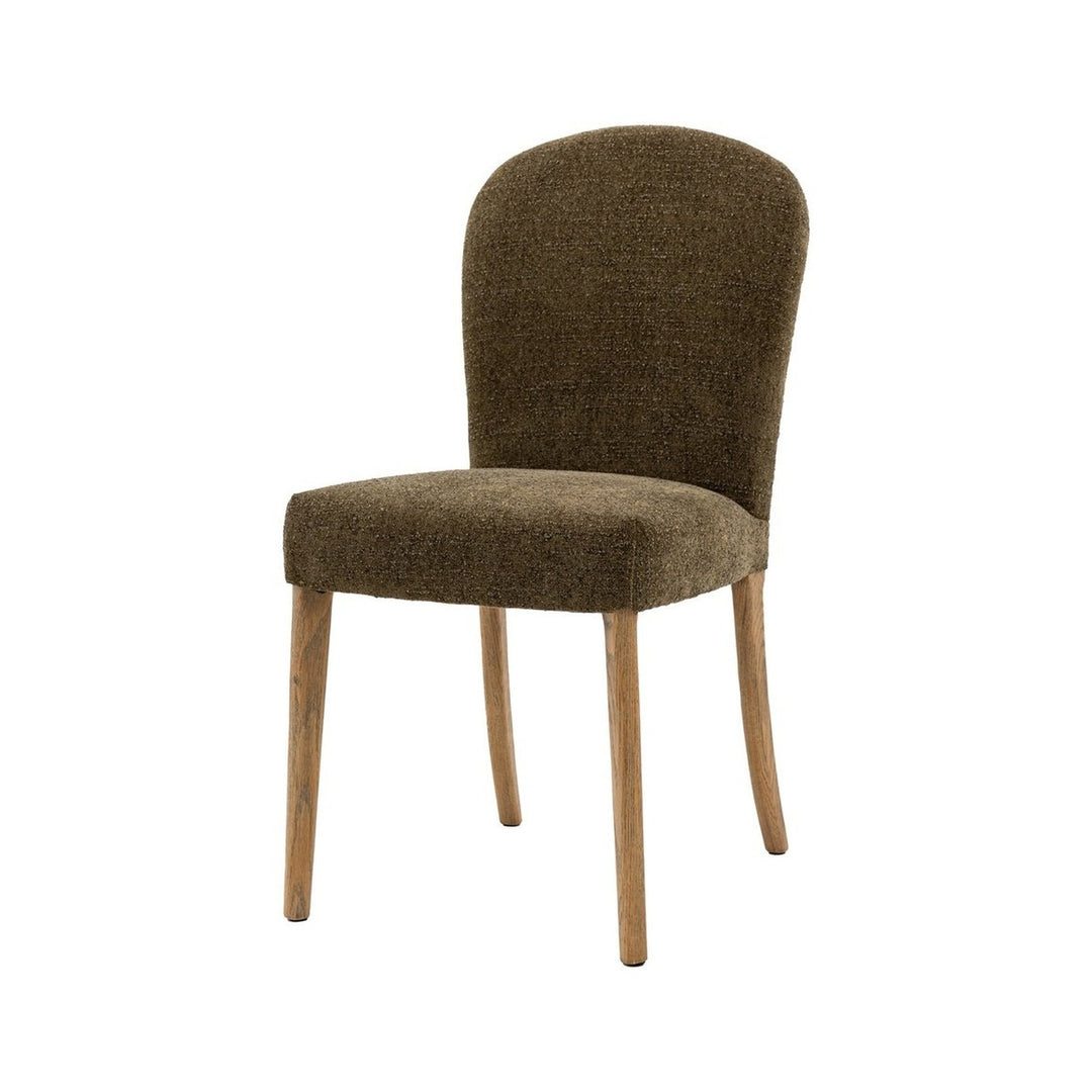 Cobal Set of 2 Dining Chairs - Moss Green GalleryDirect 5