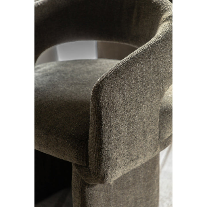 Liora Dining Chair - Green Boucle GalleryDirect 8