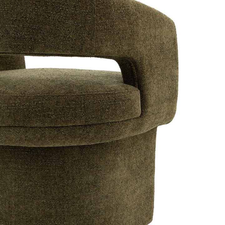 Liora Dining Chair - Green Boucle GalleryDirect 6