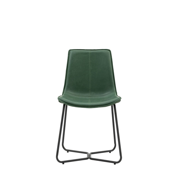 Aviro Set of 2 Chairs - Green GalleryDirect 1