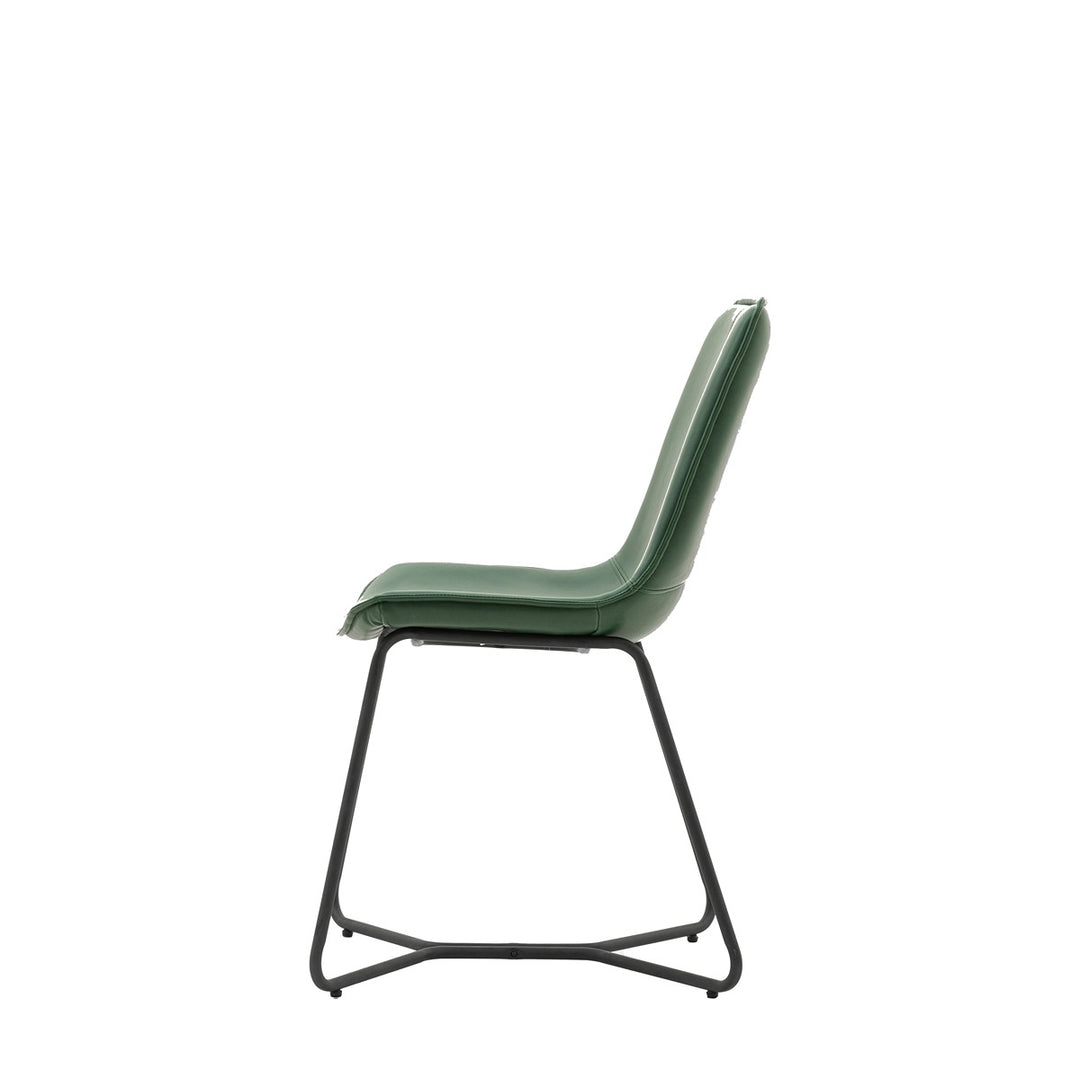 Aviro Set of 2 Chairs - Green GalleryDirect 6