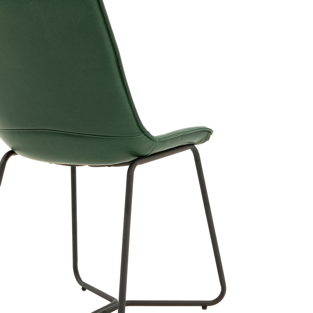 Aviro Set of 2 Chairs - Green GalleryDirect 8