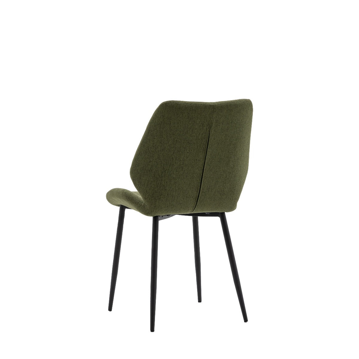 Gallery Interiors Set of 2 Manford Dining Chairs - Bottle Green