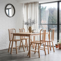 Gallery Interiors Wycombe 4-6 Seater Dining Table