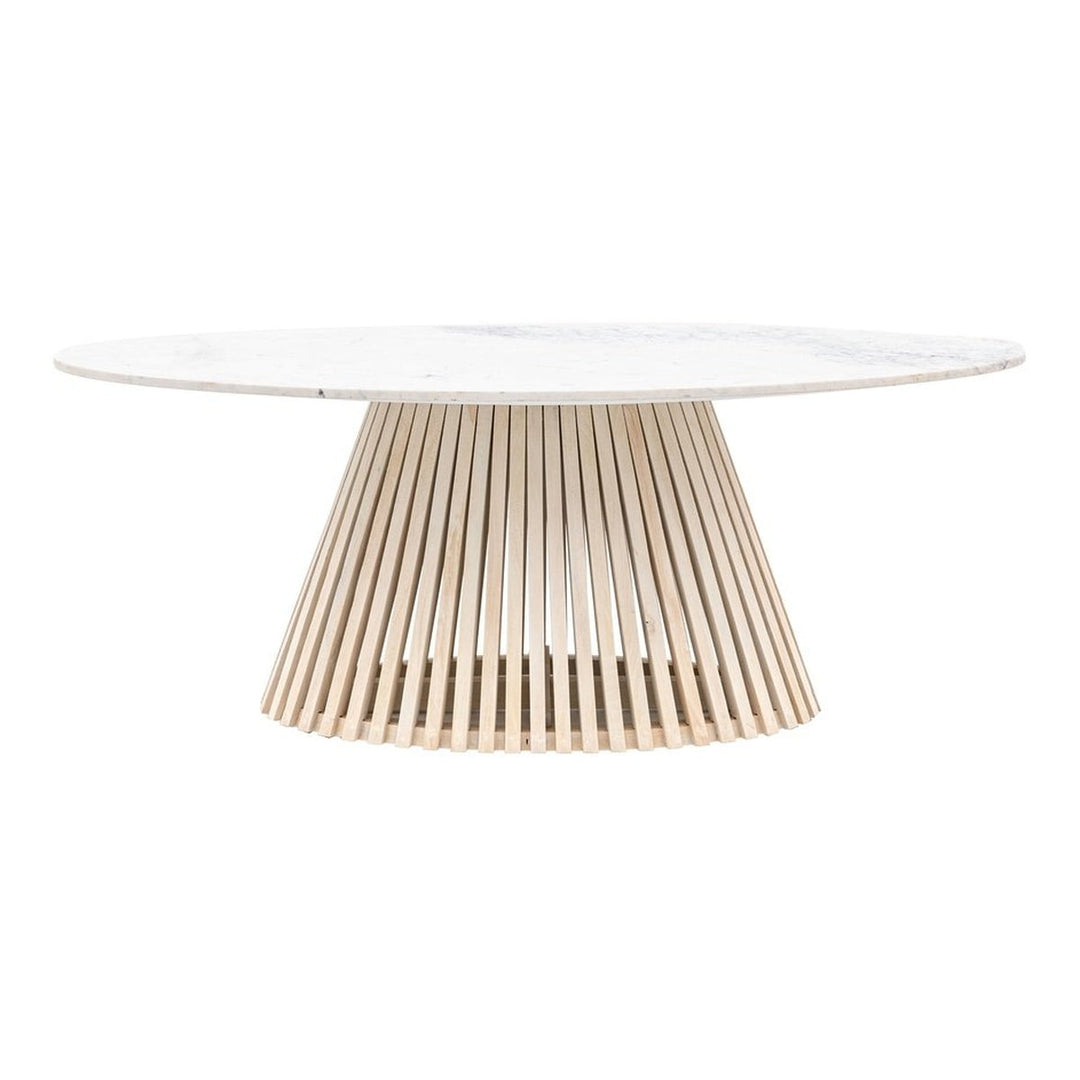 Sorrento Oval Marble Top Dining Table GalleryDS 1