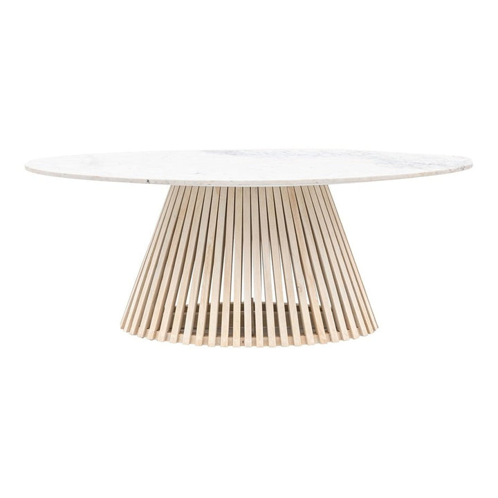 Sorrento Oval Marble Top Dining Table GalleryDS 1