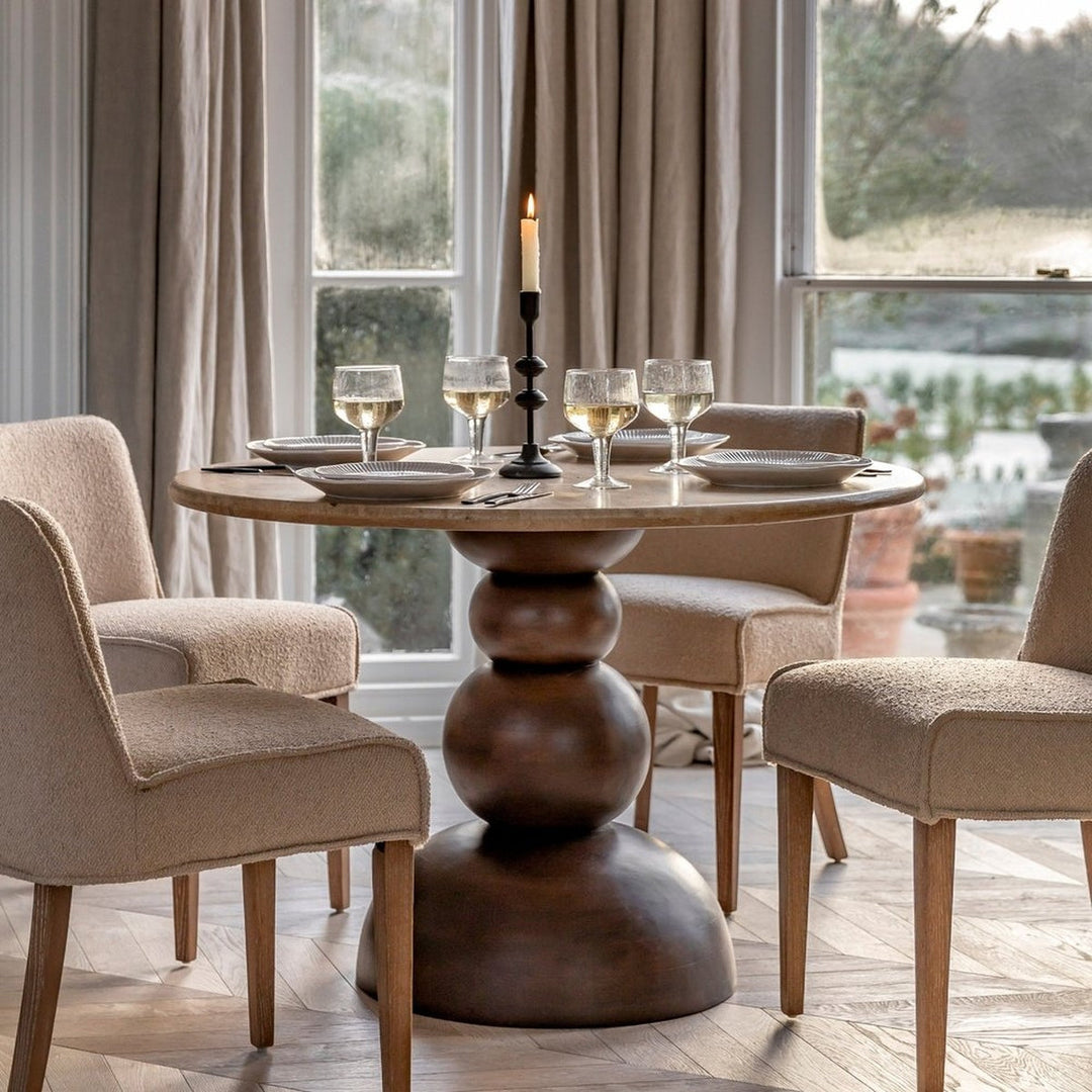 Sable Round Dining Table GalleryDirect 3