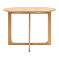 Gallery Interiors Croft Round Dining Table in Natural