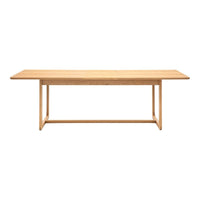 Gallery Interiors Croft Extendable Dining Table in Natural