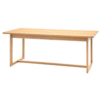 Gallery Interiors Croft Extendable Dining Table in Natural