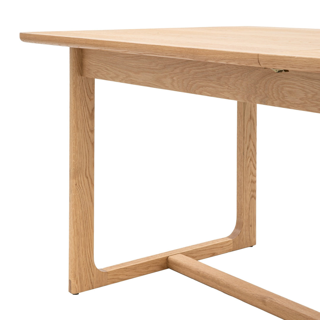 Croft Extendable Dining Table - Natural GalleryDirect 9
