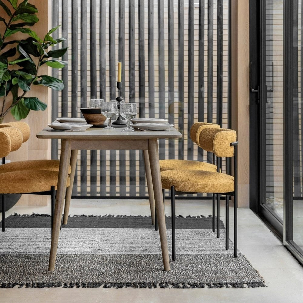 Panelled Dining Table GalleryDirect 6