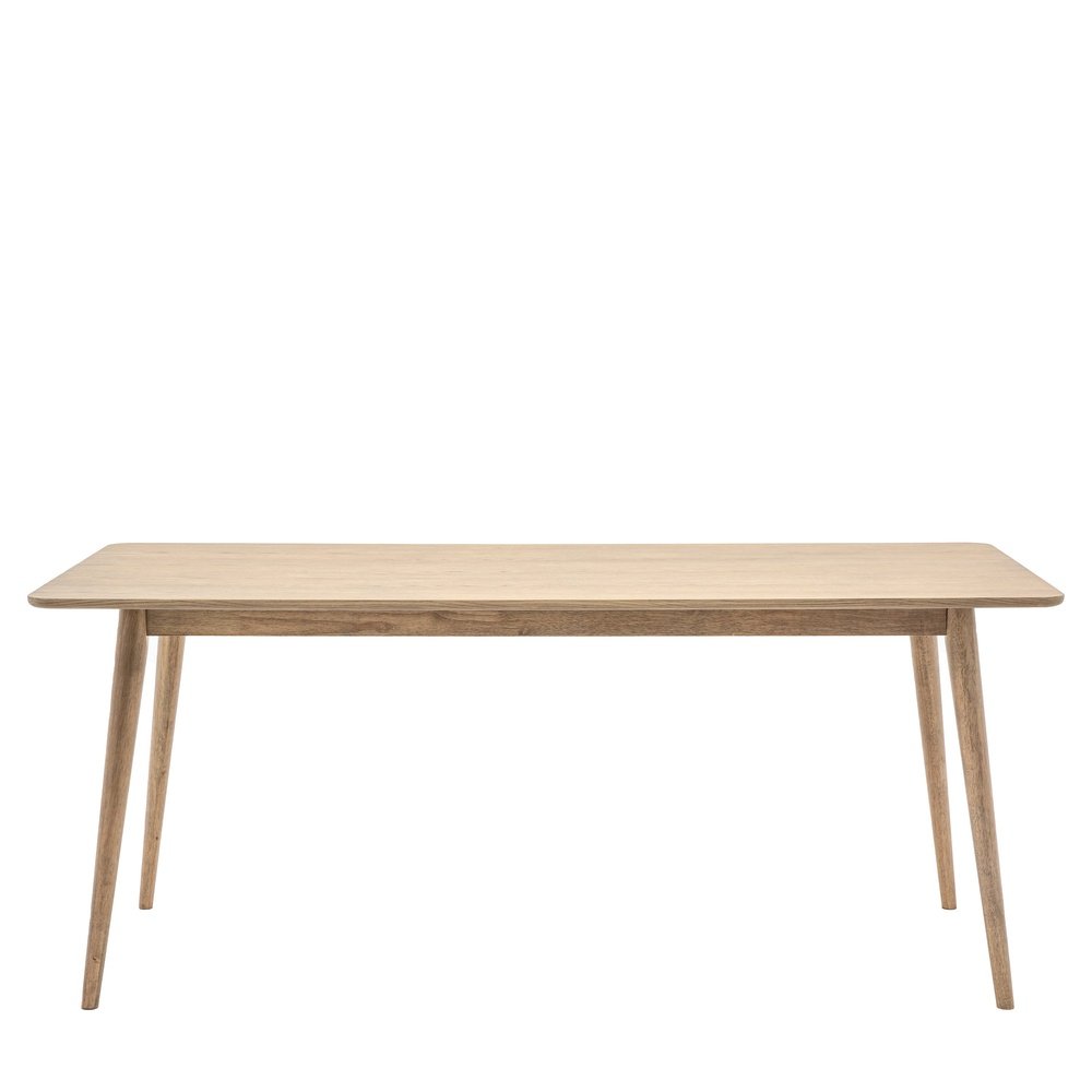  GalleryDirect-Gallery Interiors Panelled Dining Table-Light Wood 141 