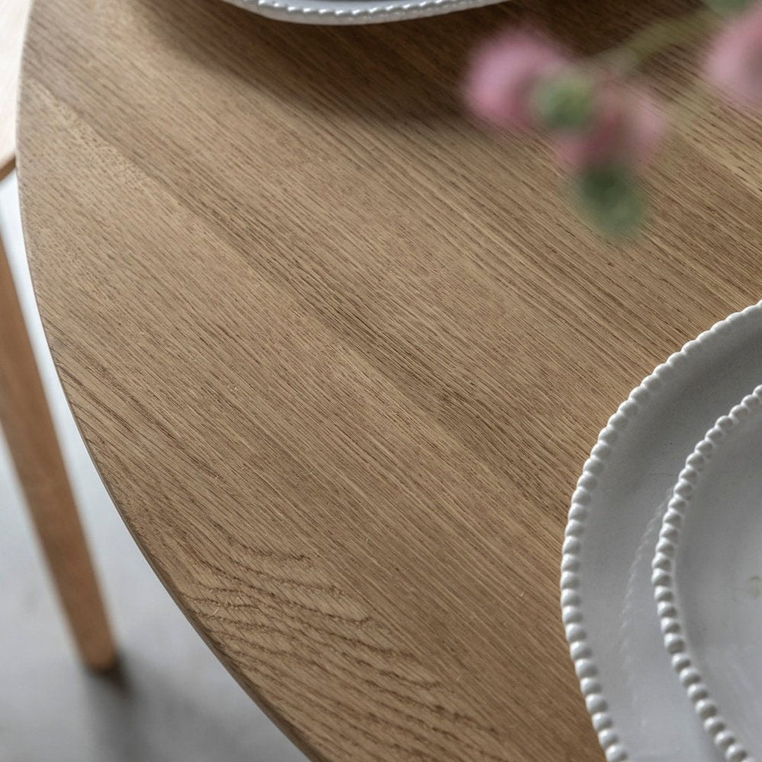 Croft Folding Dining Table - Natural GalleryDirect 5