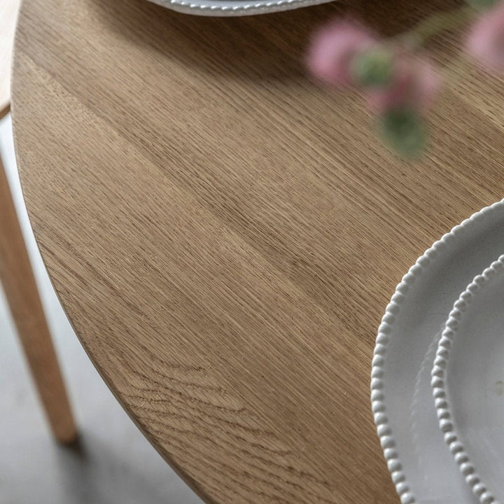 Croft Folding Dining Table - Natural GalleryDirect 5