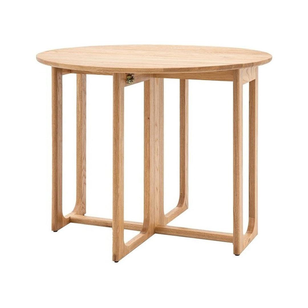 Croft Folding Dining Table - Natural GalleryDirect 7