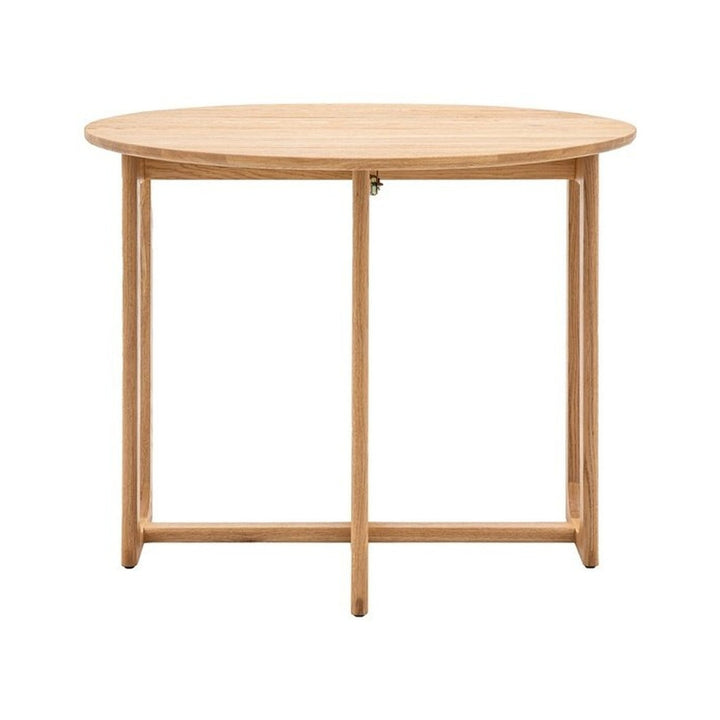 Croft Folding Dining Table - Natural GalleryDirect 1