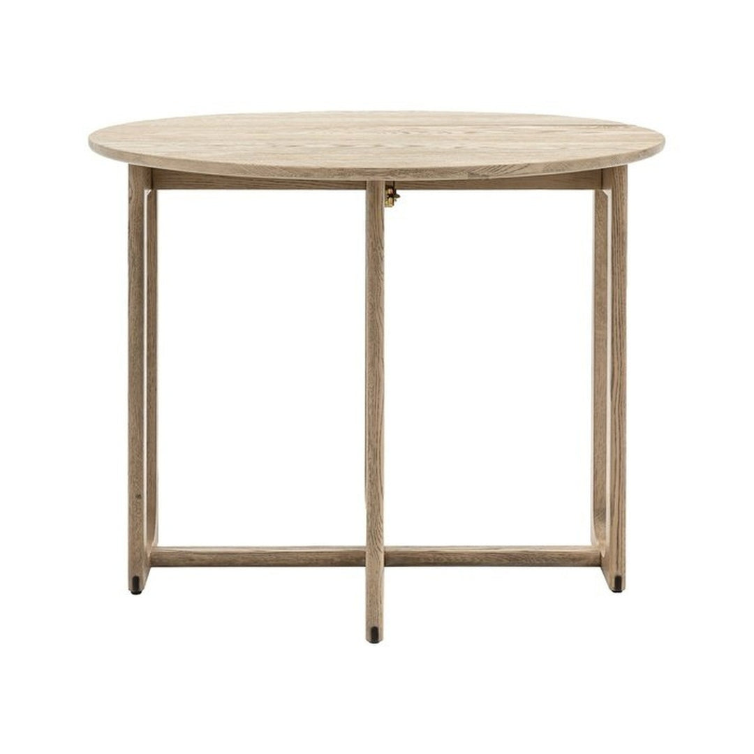 Croft Folding Dining Table - Smoke GalleryDirect 1
