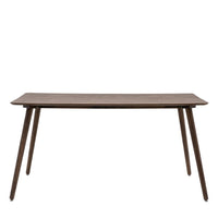 Gallery Interiors Alston Rectangle Dining Table in Smoke