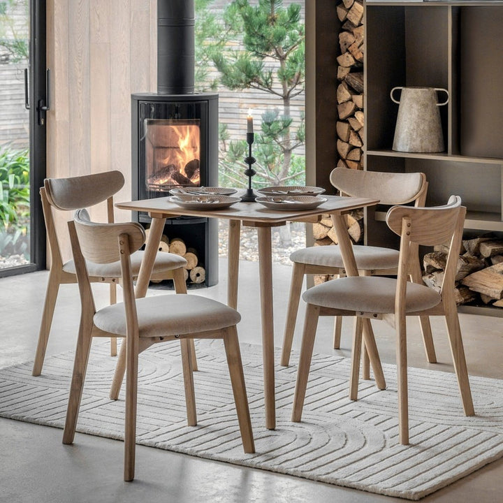 Alston Square Dining Table - Natural GalleryDirect 2