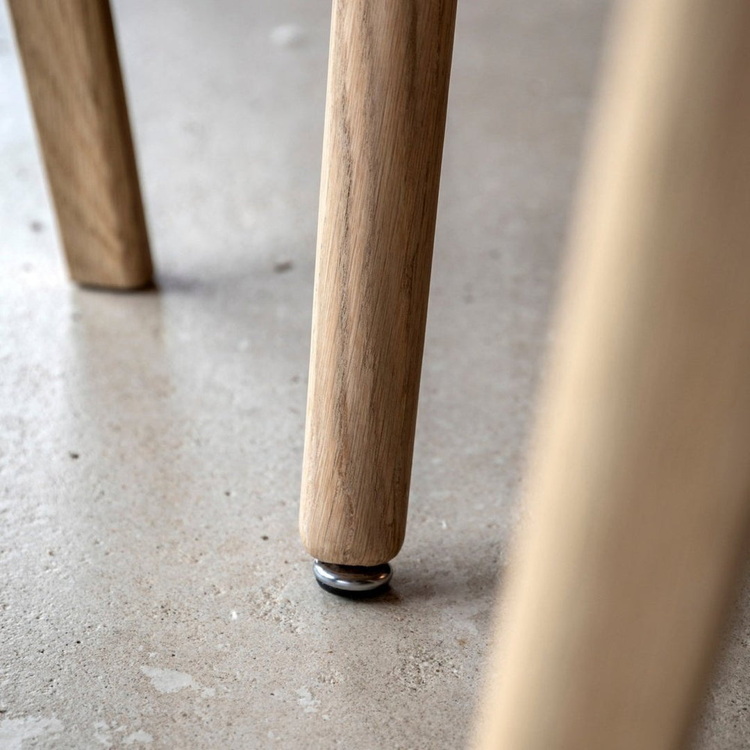 Alston Round Dining Table - Natural GalleryDirect 4