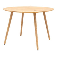 Gallery Interiors Alston Round Dining Table in Natural