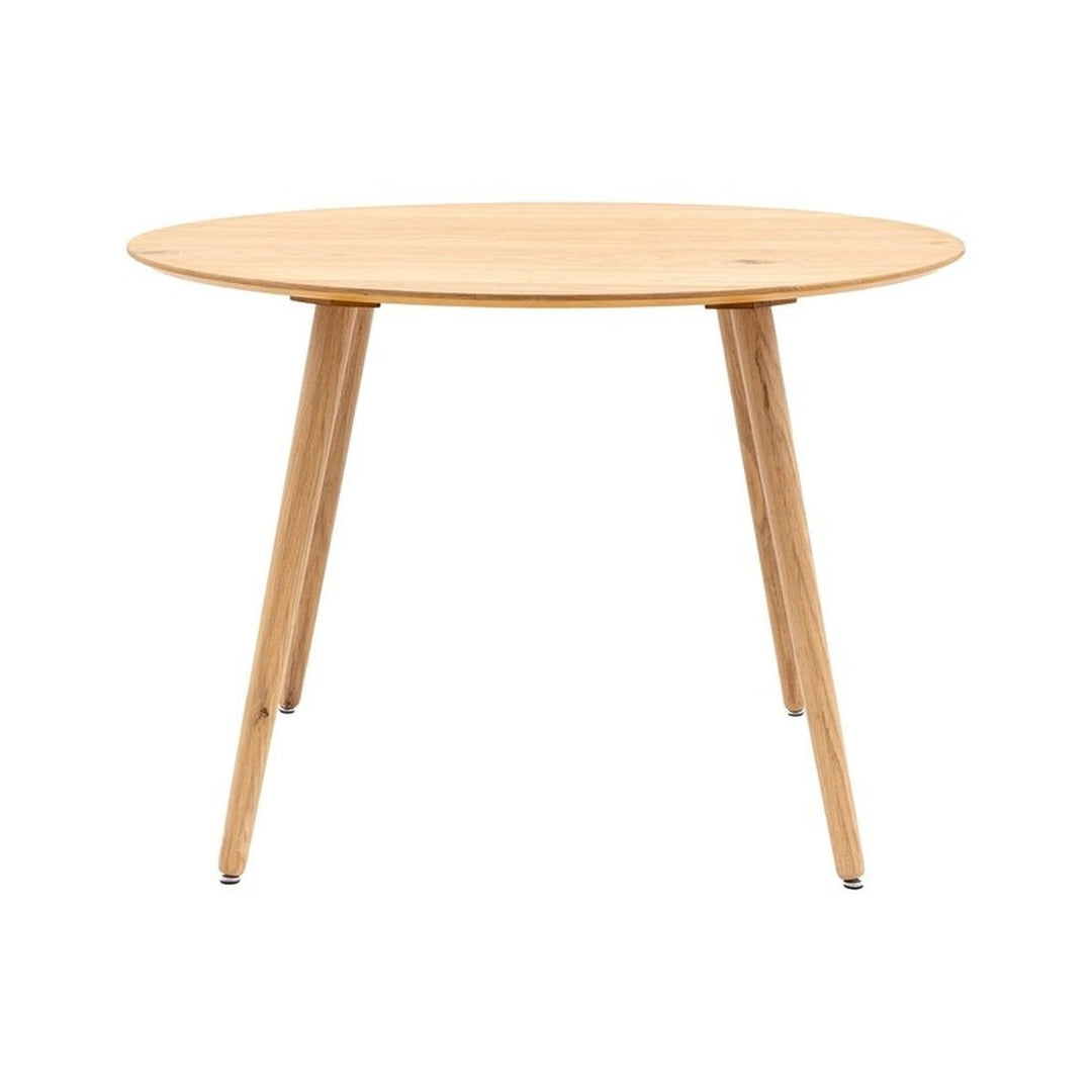 Alston Round Dining Table - Natural GalleryDirect 1